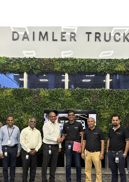 TVS Supply Chain Solutions wins Daimler Contract for end-to-end
