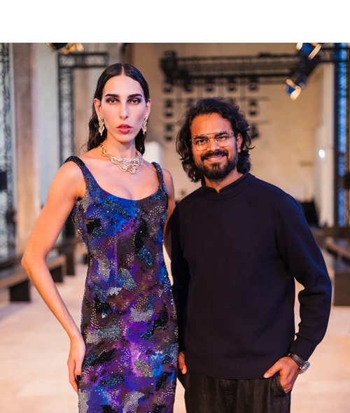 Tanishq strengthens global luxury presence with fourth showcase unveiling Desert Diamonds at Paris Couture Week, In collaboration with Rahul Mishra 1 Tanishq Dessert Diamonds X Rahul Mishra - Paris Couture Week 1