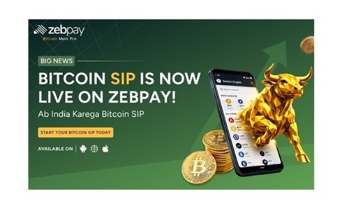 ZebPay Introduces SIPs to Promote Disciplined, Long-Term Bitcoin Investing