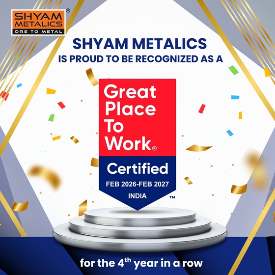 Shyam Metalics Earns Great Place To Work® Certification Reinforcing Its People-First Culture 8 4e6ffb10-79f5-484d-8e46-39258231ff07