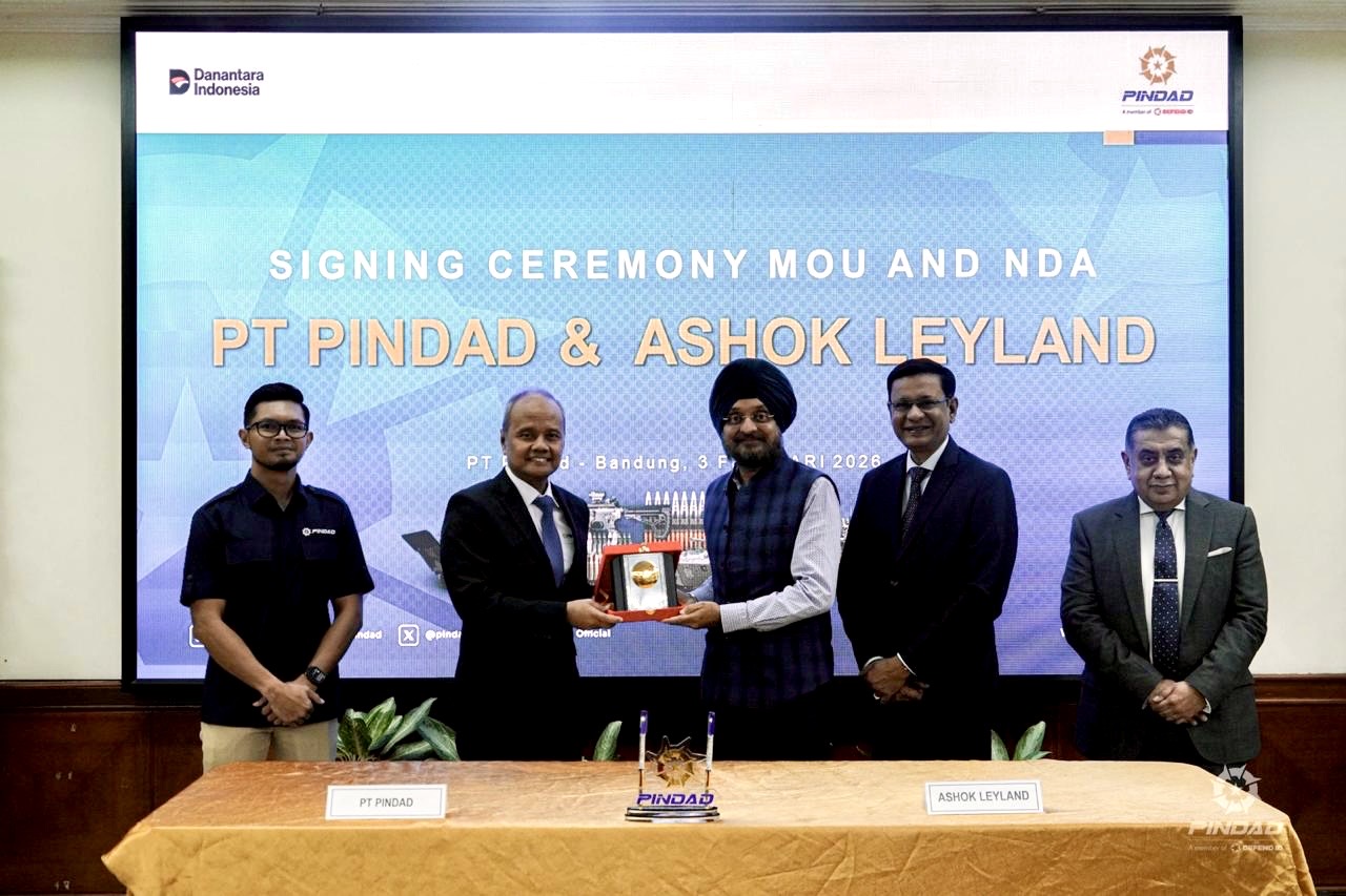 Ashok Leyland and PT Pindad Sign MoU