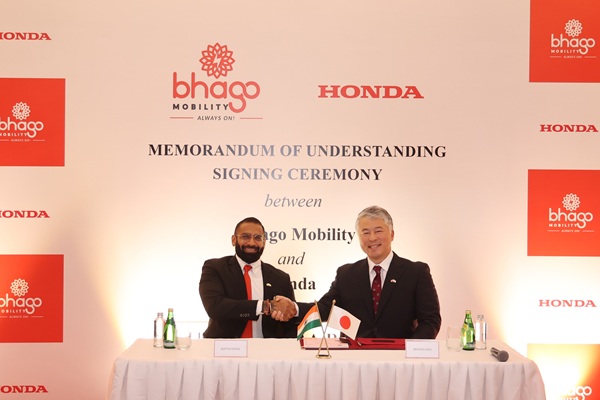 Bhago Mobility signed MOU with HMSI