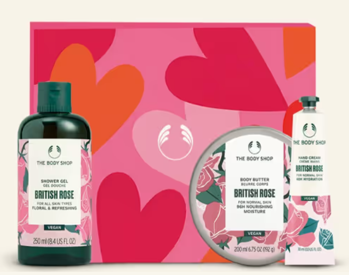 Cupid approved gift set-British Rose