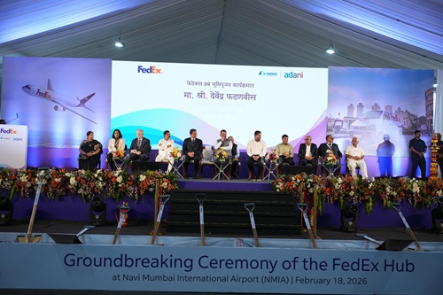 FedEx Breaks Ground on a Fully Automated Air Cargo Hub at Navi Mumbai International Airport