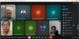 Glimpse from the virtual workshop by VIT Bhopal (2)