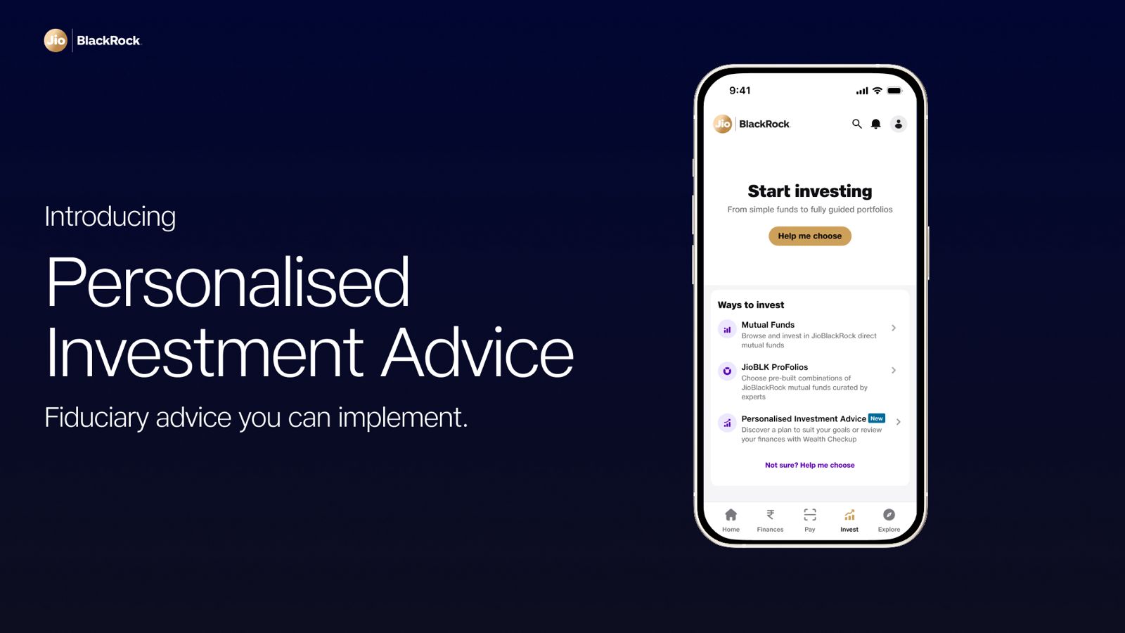JioBlackRock Investment Advisers Launches ‘Personalised Investment Advice’