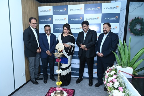 Casagrand inaugurates development office in Mumbai 10 Ms. Shaina NC , Mr. Arun Mn, CMD, Casagrand Premier Builder Limited,
