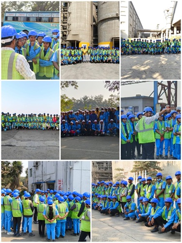 Ambuja Cements organises industrial exposure visit for SEDI Ambujanagar trainees 1 SEDI Ambujanagar trainees visit photo