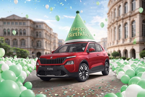 Škoda Kylaq marks one year landmark by celebrating 50,000 sales milestone 4 Škoda Kylaq Anniversary 1