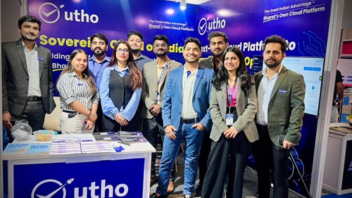 At India AI Summit 2026, Utho Cloud Showcases the Future of Secure India-Hosted Infrastructure, Promoting Sovereign Data Cloud for the Nation 2 UTHO - AI SUMMIT (1)