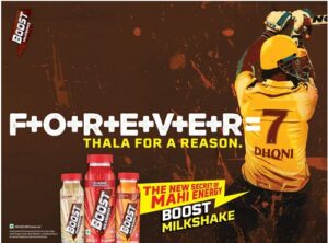 Boost Milkshake Unveils ‘The New Secret of Mahi Energy
