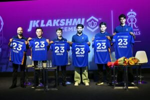 JK Lakshmi Cement principal sponsor for the Rajasthan Royals