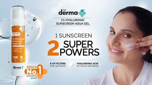 The Derma Co. Serves a Power Ace! Onboards Sania Mirza as the Brand Ambassador for Suncare; Launches New Film for 1% Hyaluronic Sunscreen Aqua Gel 4 KV_1%-HA_Sania.jpg (1)
