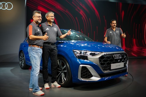 Mr. Balbir Singh Dhillon, Brand Director, Audi India, Piyush Arora, MD & CEO, Skoda Auto Volkswagen India Pvt Ltd, Ravi Shastri,Ex-Indian Cricketer.