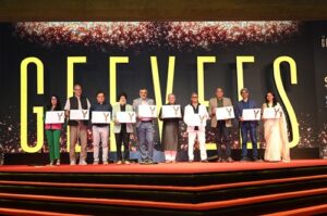 Picture Two - Unveiling the GeeVees Coffee Table Book with the esteemed jury