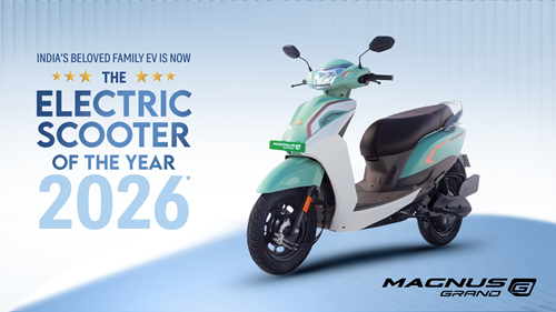 Ampere Magnus Grand by Greaves Electric Mobility Wins Bike India Electric Scooter of the Year 2026 2 Ampere Magnus Grand by Greaves Electric Mobility Wins Bike India Electric Scooter of the Year 2026