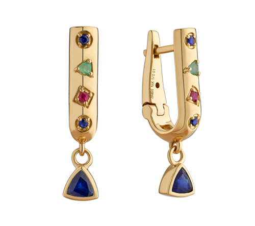 ZEN Diamond launches Aria, Its First Gold-Forward collection 2 Aria Geometric Gemstone Earring