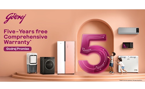 Godrej reinforces its quality commitment with ‘Godrej Promise’ of 5-years comprehensive warranty & no hidden cost, across its appliances portfolio 4 Godrej Promise_5years warranty