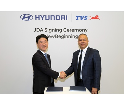 Joongsun Ko, Sr VP of Corporate Strategy & Planning at Hyundai Motor Co. Sharad Mishra, President, Group Strategy at TVS Motor Company.