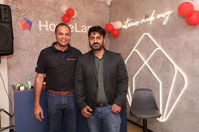 Left - Tanuj Choudhry, Rahul Jha - Business Head (Maharastra), HomeLane
