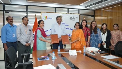 MeitY-Reliance Foundation - CDAC MoU signing1