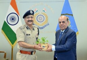 Shri D S Negi – Deputy Inspector General (Admn) of CRPF And Sh. Vasudev - General Manager, Bank of India