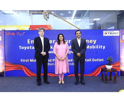 Toyota Kirloskar Sundaram Mobility Pvt Ltd inaugurates its first Multi-Brand Pre-Owned Car Retail Business Outlet in Bengaluru