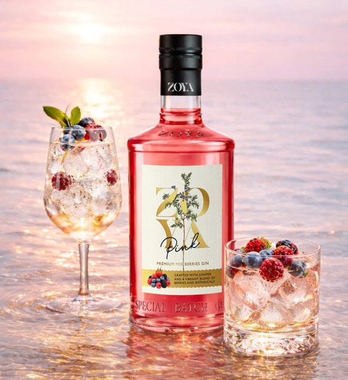 ABD Maestro goes pink with the launch of ZOYA PINK Mix Berries Gin 6 ZOYA PINK Gin