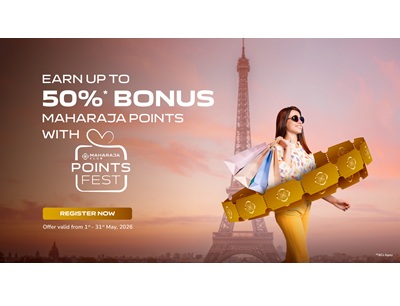 Air India Maharaja Club Points Fest