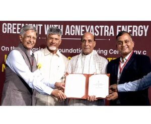 Bharat Forge Limited signing an MoU with the Got of AP