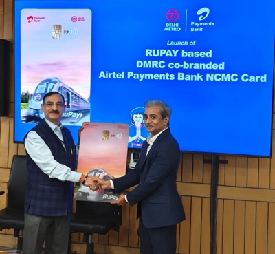 Dr. Vikas Kumar, MD, DMRC, and Anubrata Biswas, MD & CEO, Airtel Payments Bank