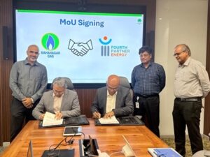 Mahanagar Gas Limited signs MoU with Fourth Partner Energy Pvt Ltd