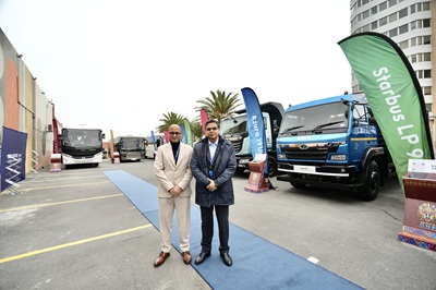 Tata Motors Showcases Its Widest‑Ever Commercial Vehicle Portfolio in Cape Town 3 Mr. Girish Wagh, MD & CEO,Mr. Asif Shamim, Head- International Business, Tata Motors