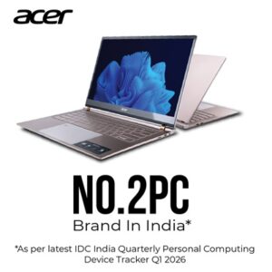 Acer Climbs to No. 2 Position