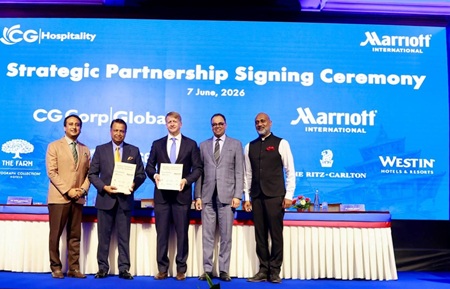 Marriott International and CG Hospitality Global Sign Multi-Unit Agreement to Open Three Properties across India and Nepal 3 Marriott International signs three hotel deal with CG Hospitality Global in Kathmandu