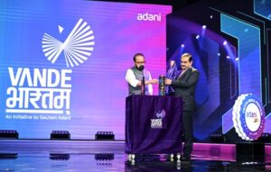 Mr. Gautam Adani Unveiling the Vande Bharatam Initiative