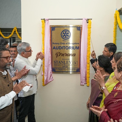 Stanley Lifestyles Enhances Learning Infrastructure with New ‘Prerana Auditorium’ at Rotary Bangalore Vidyalaya