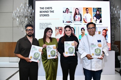 The European Union adds an EU Tadka to Indian flavours with the launch of an all-new cookbook with Chef Ajay Chopra and Chef Guntas Sethi