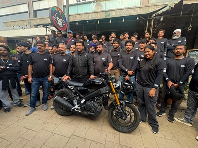 Yamaha’s Xplore India on XSR Campaign Reaches Mumbai; Joined by over 100 passionate XSR155 riders 7 Yamaha Xplore India on XSR Campaign Reaches Mumbai - Image 2