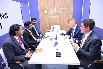 Andhra Pradesh, RUSAL meet at SPIEF 2026: Discuss Expansion of Existing AP Alumina Project into Integrated Aluminium Complex 3 lokesh in russia