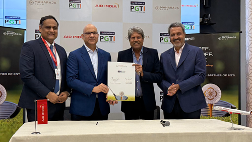 Air India’s Maharaja Club partners with Professional Golf Tour of India to support the growth of golf in the country 4 Air-India-PGTI