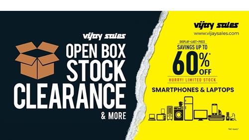 Vijay Sales Unveils Its Annual Open Box Clearance Sale with Unmissable Deals on Electronics, Appliances & Smart Gadgets Across All Retail Stores 2 Open Box Banner (1) (1)