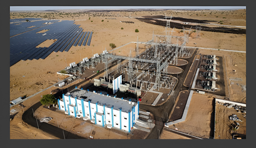 Rays Power Infra Expands Power Infrastructure Footprint in Rajasthan 8 Photo Caption - 400 KV transmission line connected to the 400 KV PSS Fatehgarh