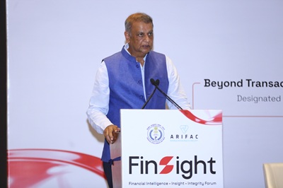 Public-Private Partnership Essential to Combat Money Laundering, Terrorist Financing 4 Shri Amit Mohan Govil, Director, FIU-IND, at ARIFAC Conference