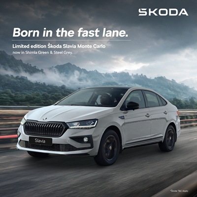 More Style, More Exclusivity: Škoda Auto India Expands The Slavia Monte Carlo’s Colour Palette 2 Slavia Monte Carlo - Steel Grey (1)