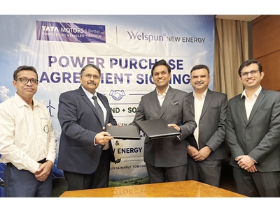 Tata Motors Limited and Welspun Renewable Energy PPA signing I Image 2