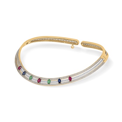 Zen Diamond India - Toren Prism Aura Choker