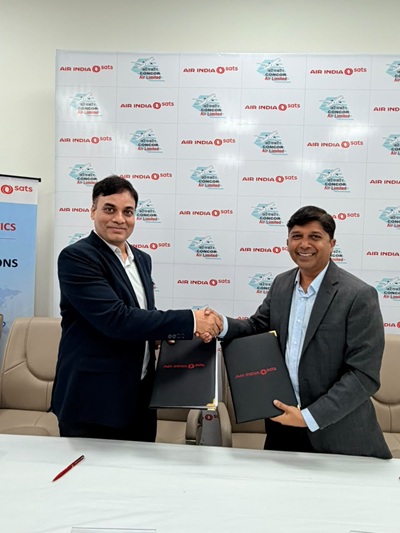 Air India SATS Signs MOU with CONCOR Air Limited (wholly owned subsidiary of CONCOR) to Speed Up Cargo Movement from ICD Dadri to NIA 2 Air India SATS Signs MOU with CONCOR Air Limited