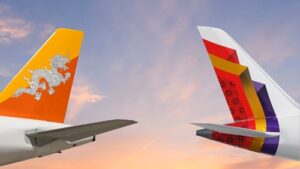 Air India and Drukair partnership