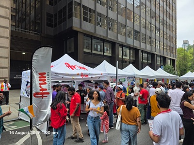 Arun Icecreams Debuts at New York India Day Parade as US Presence Grows 5 Arun Icecreams - Madison Avenue, New York Stall